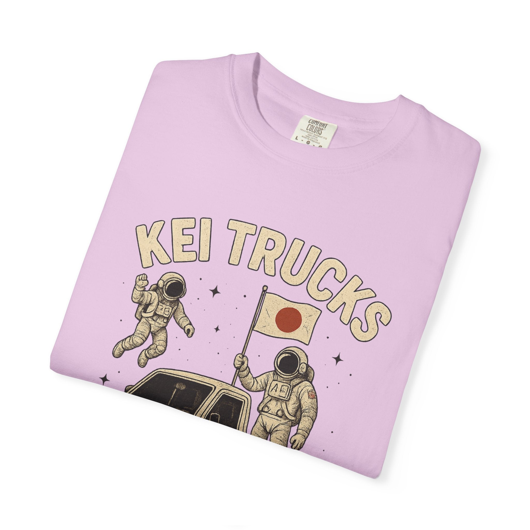 Kei Trucks Go Anywhere T-Shirt — Astronaut Mini Truck Tee
