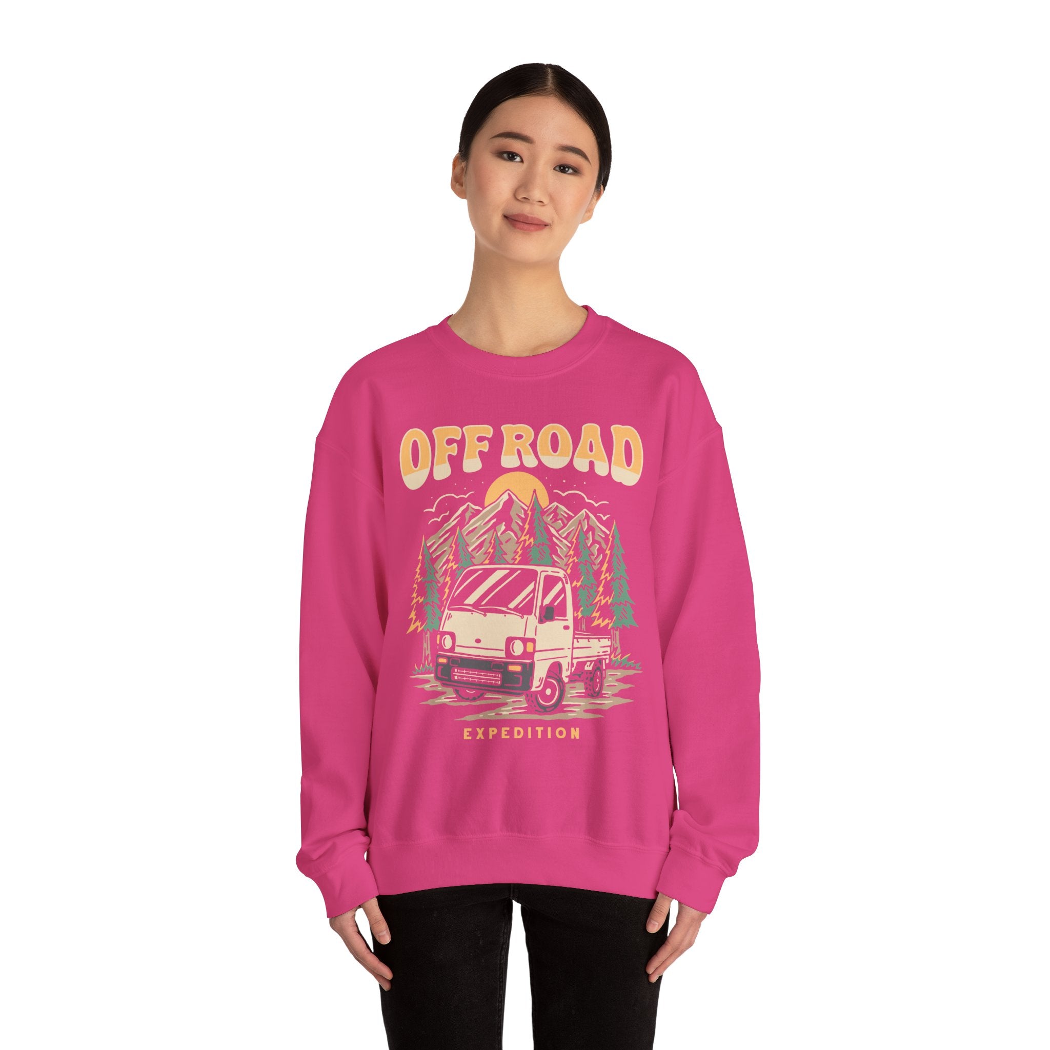 OFF Road Kei Truck Heavy Blend™ Crewneck Sweatshirt