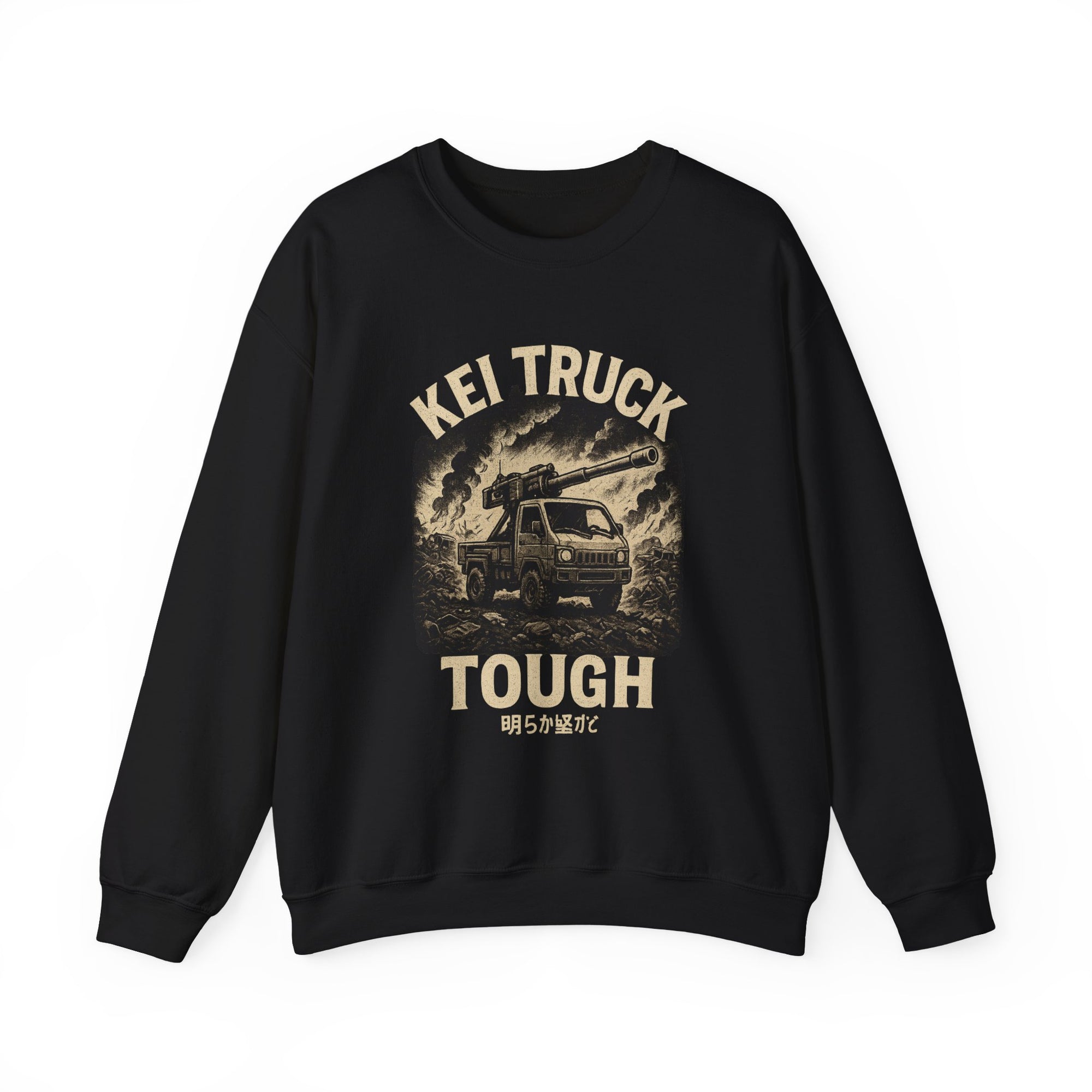 Kei Truck Tough Vintage Off-Road Graphic Heavy Blend™ Crewneck Sweatshirt