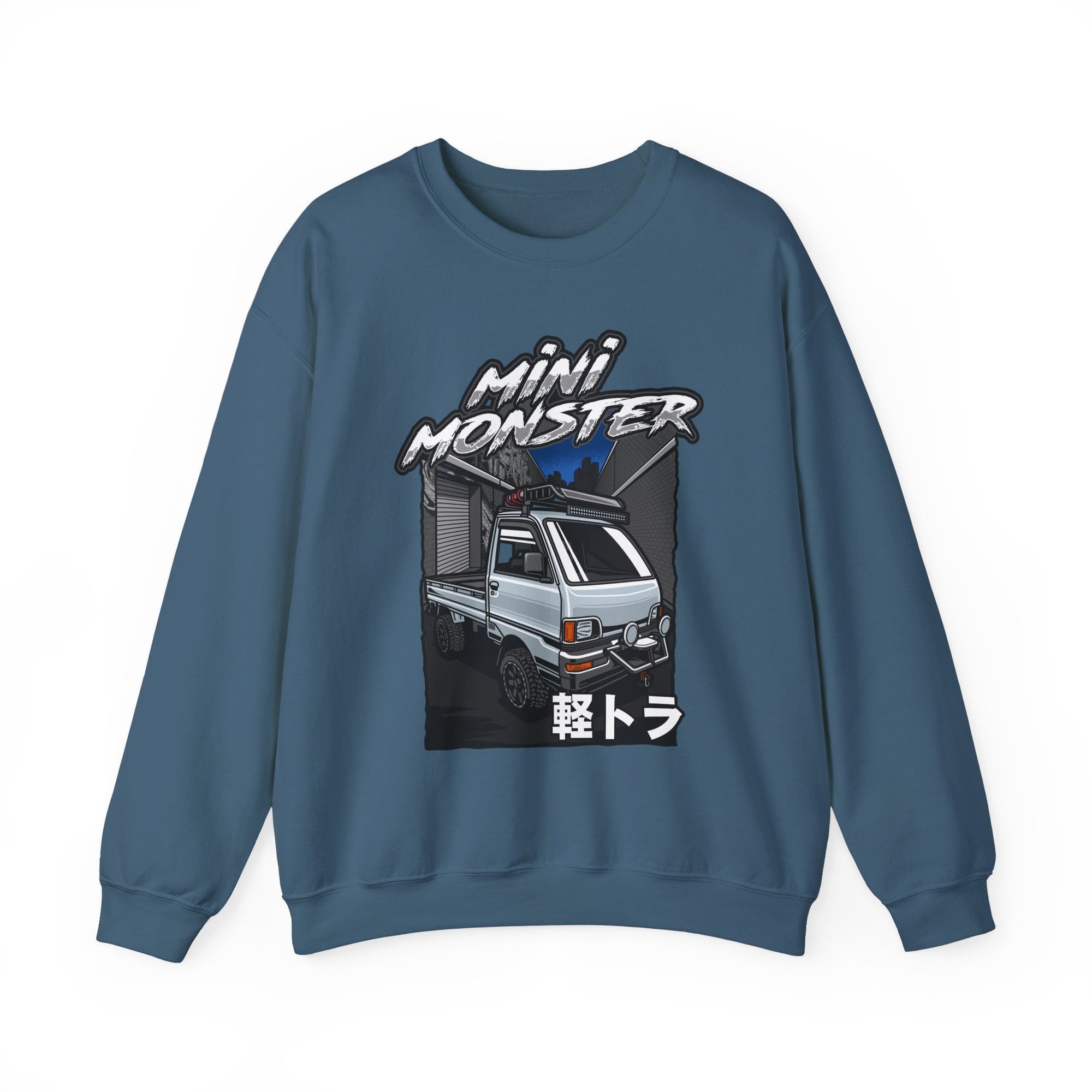 Mini Monster Truck Heavy Blend™ Crewneck Sweatshirt