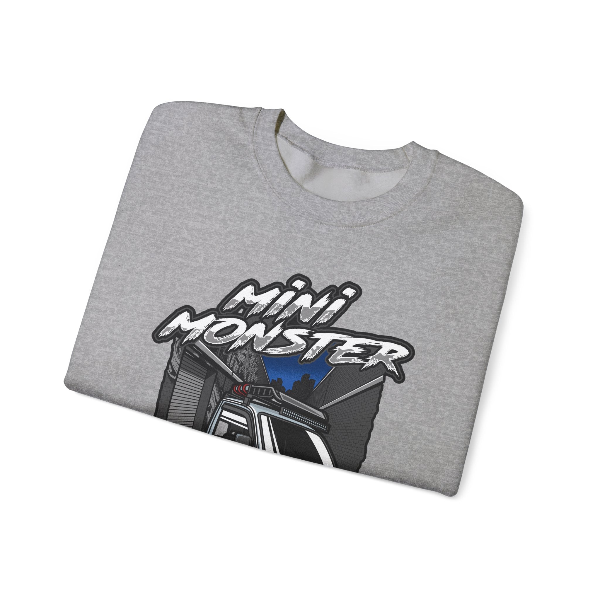 Mini Monster Truck Heavy Blend™ Crewneck Sweatshirt