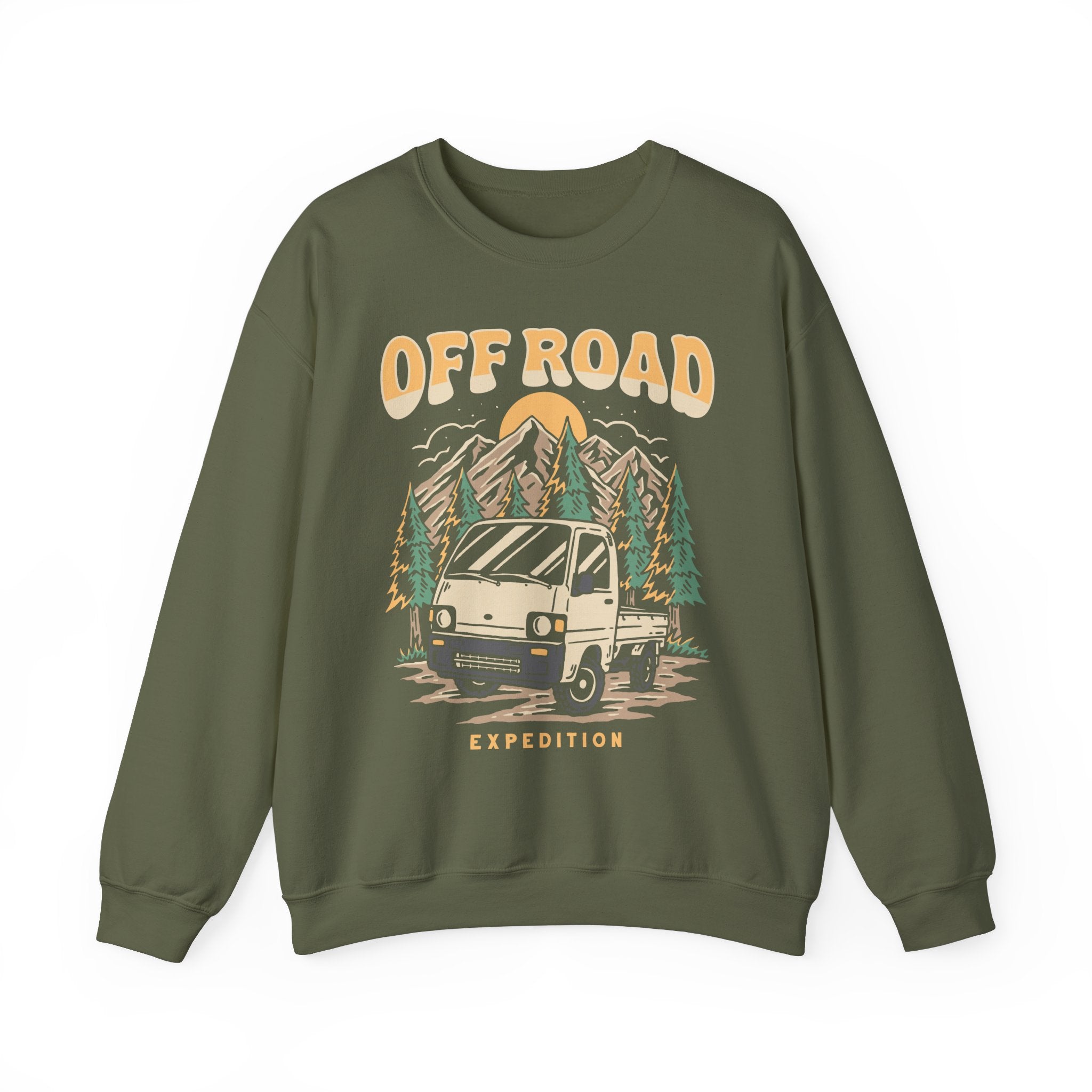 OFF Road Kei Truck Heavy Blend™ Crewneck Sweatshirt