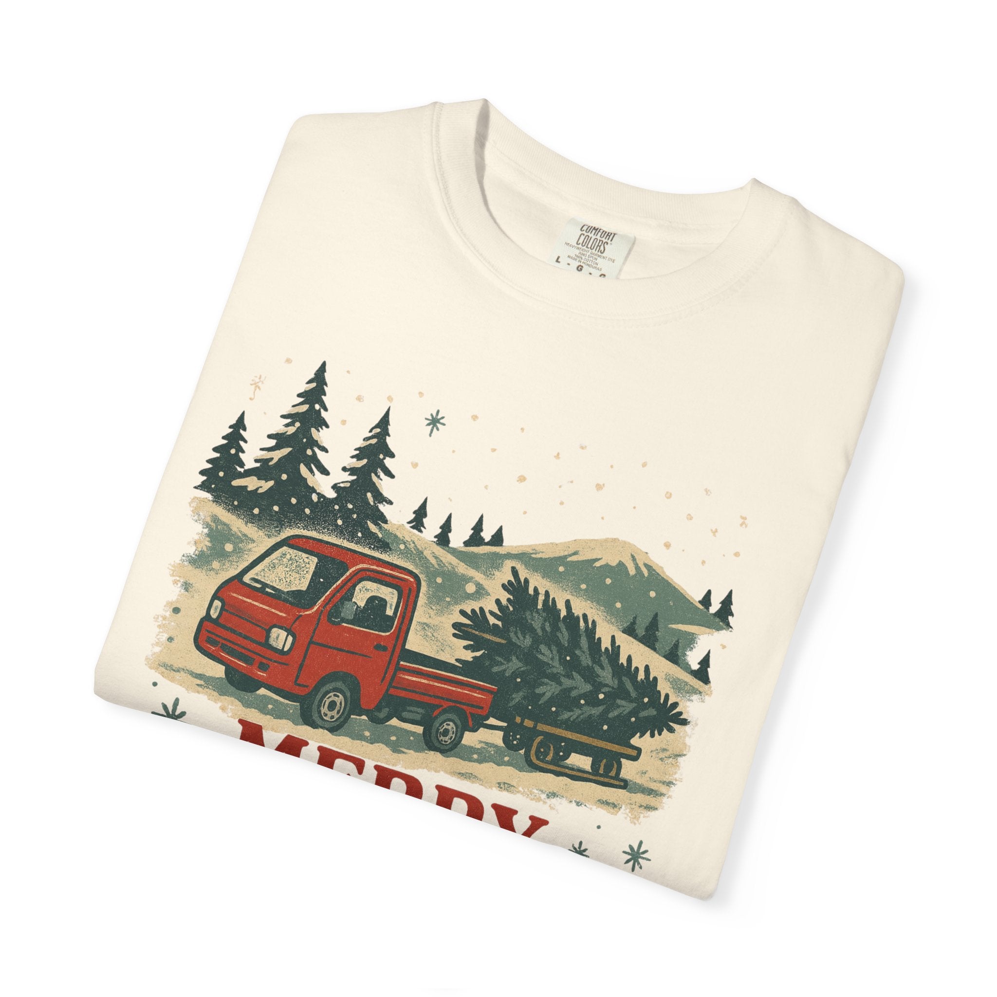 Merry Christmas Vintage Kei Truck T-Shirt