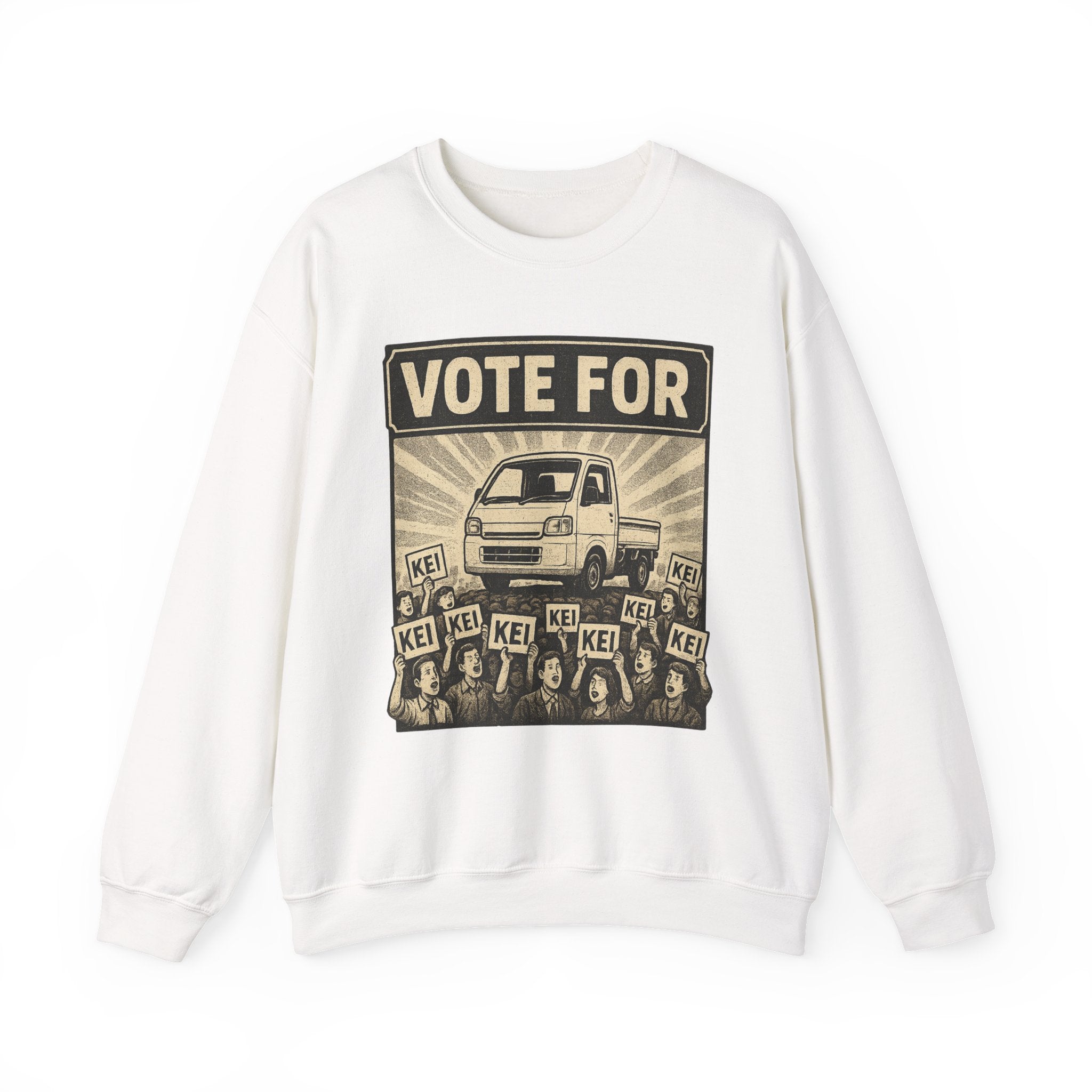 Vote For Kei Trucks Heavy Blend™ Crewneck Sweatshirt