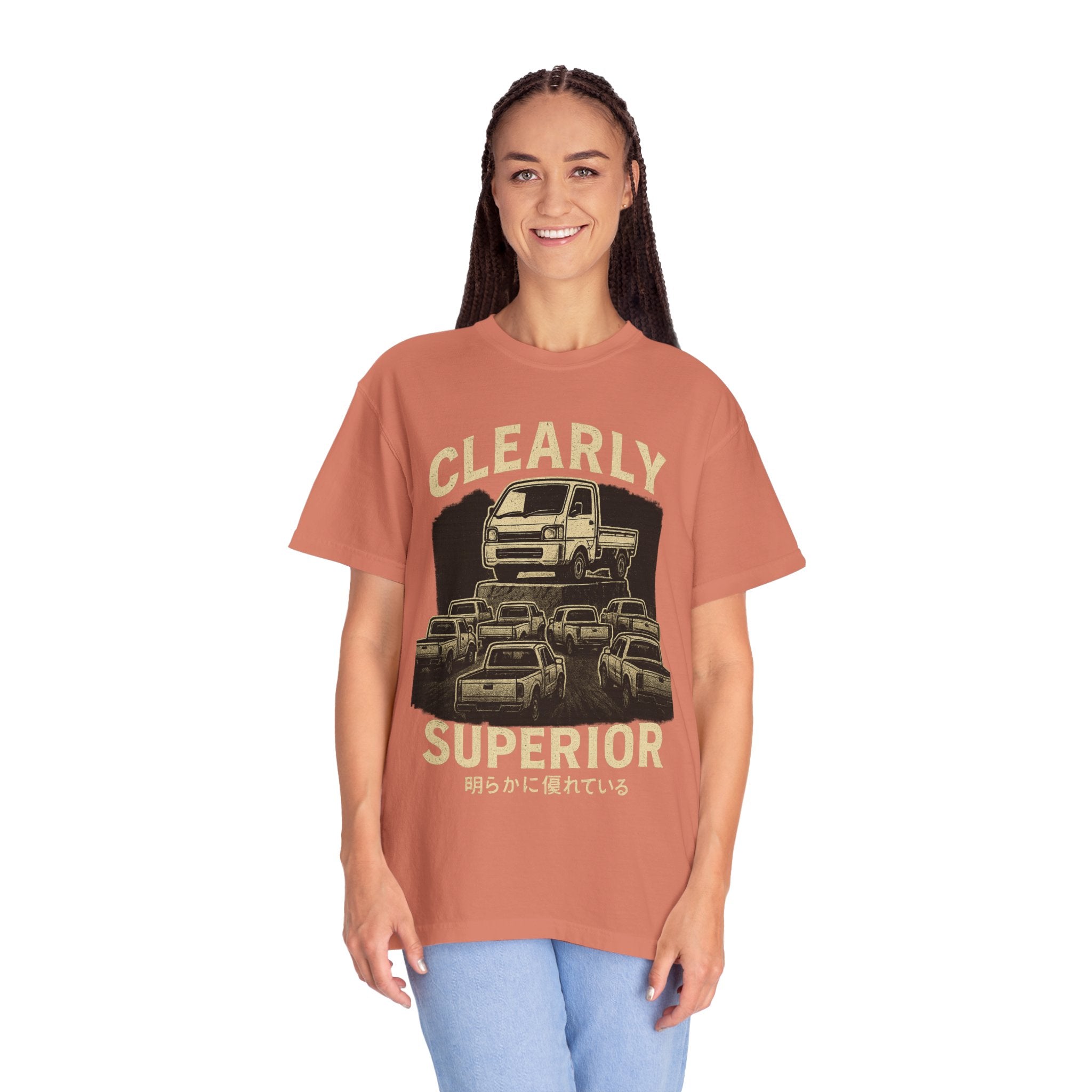 Clearly Superior Kei Truck T-Shirt — Retro Car Crew Graphic Tee