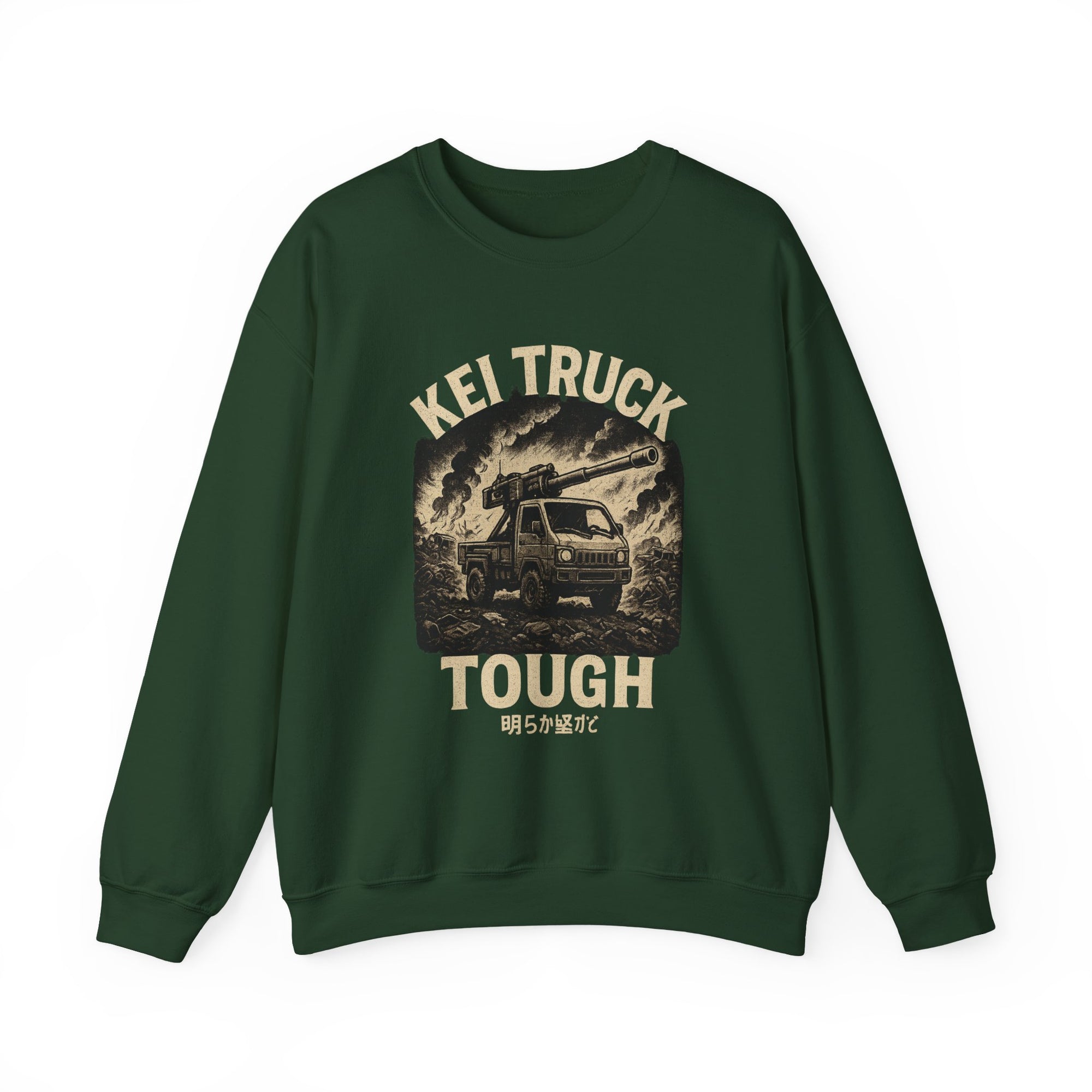 Kei Truck Tough Vintage Off-Road Graphic Heavy Blend™ Crewneck Sweatshirt