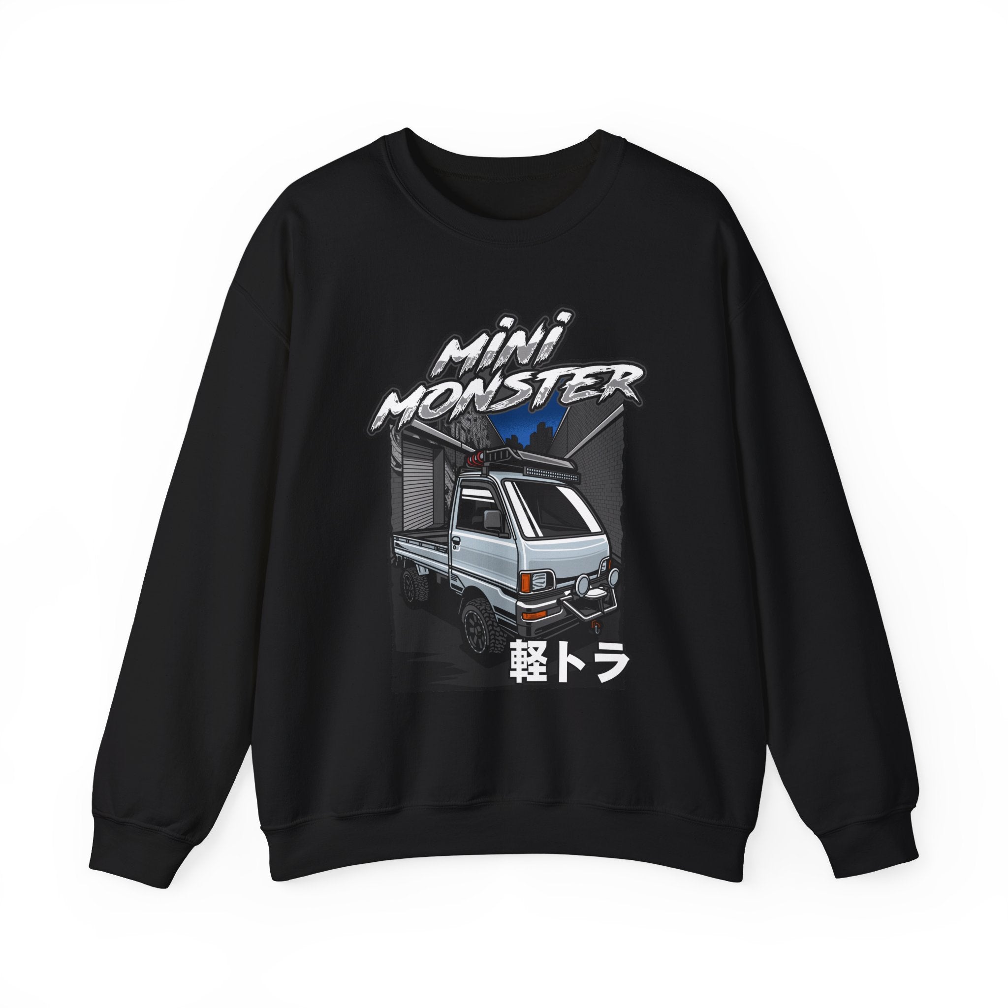 Mini Monster Truck Heavy Blend™ Crewneck Sweatshirt