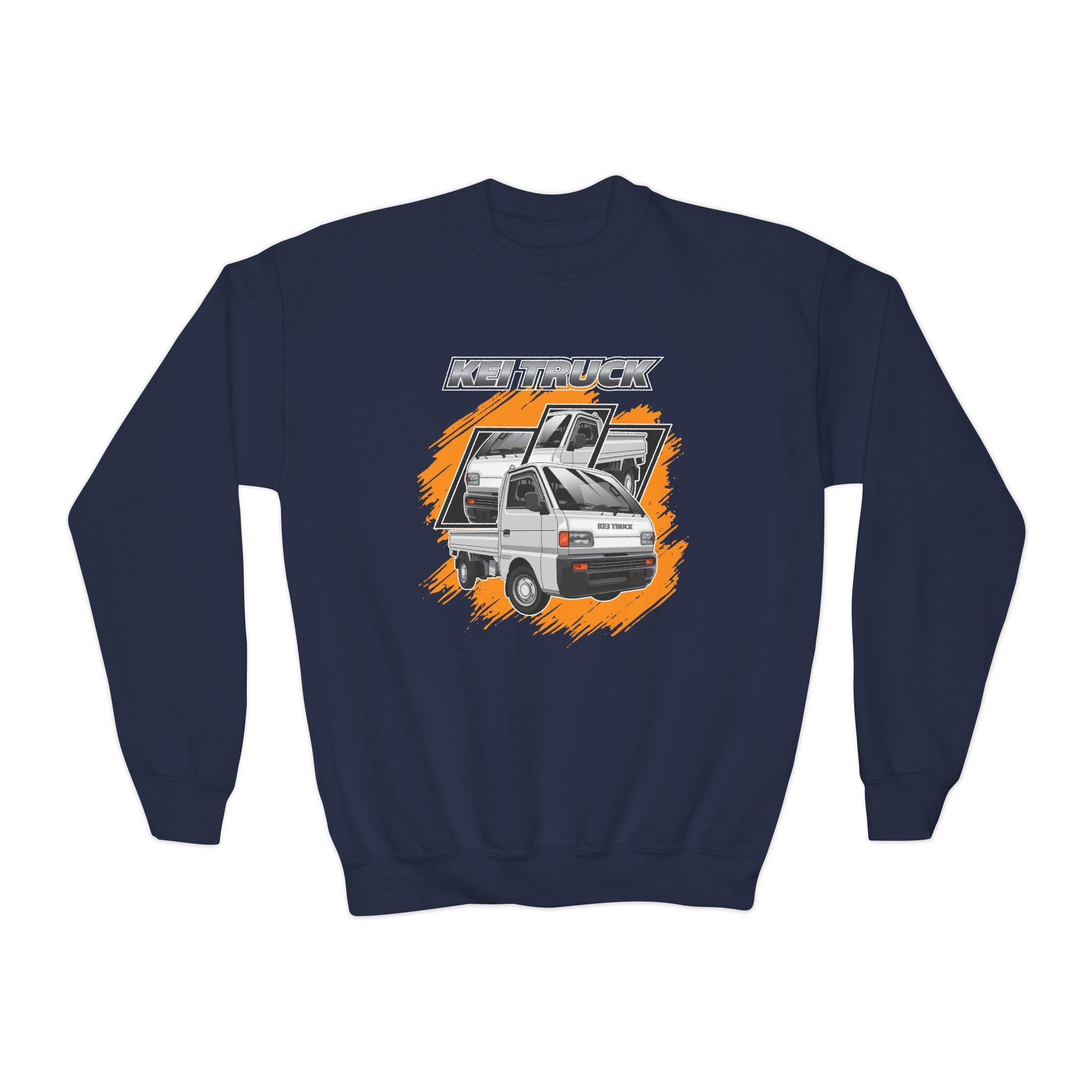 Kids Kei Truck Crewneck Sweatshirt