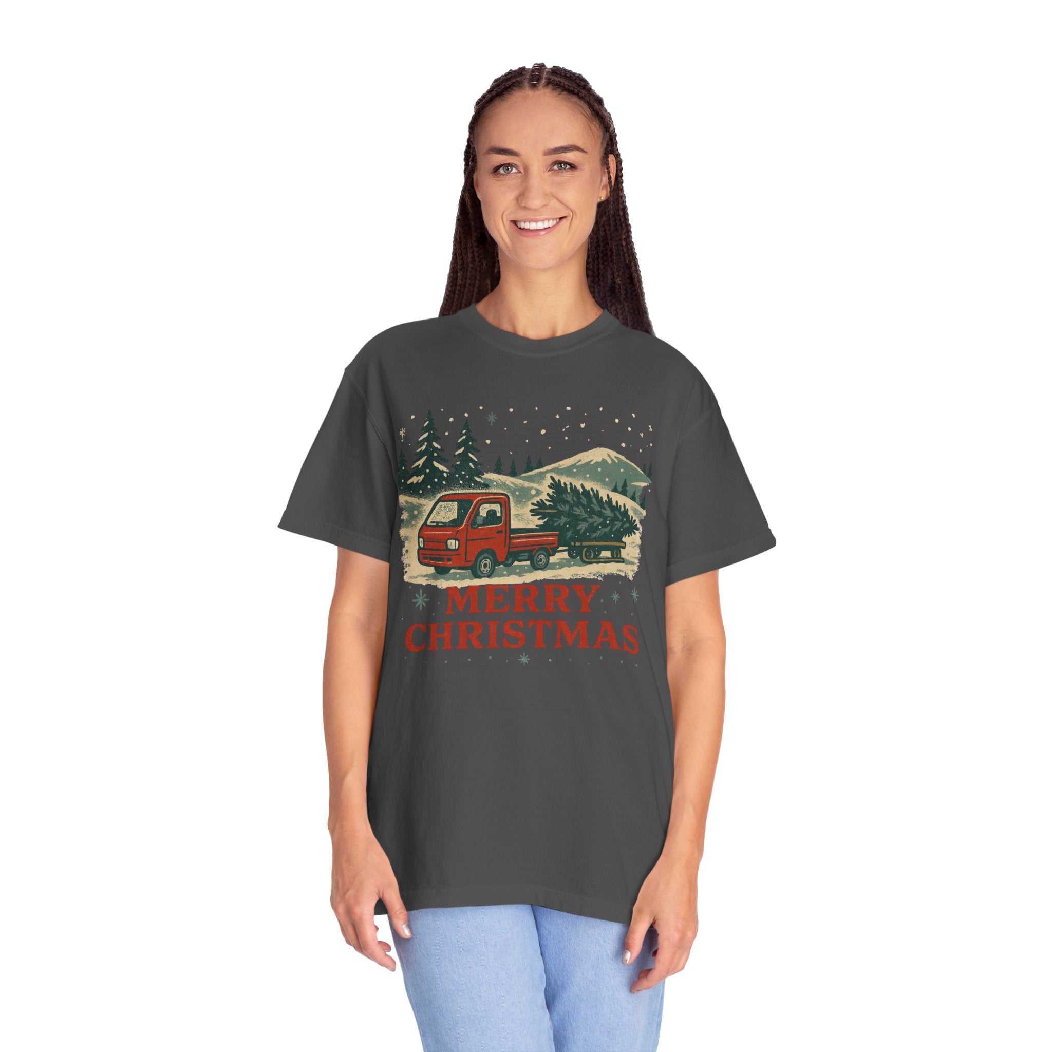 Merry Christmas Vintage Kei Truck T-Shirt