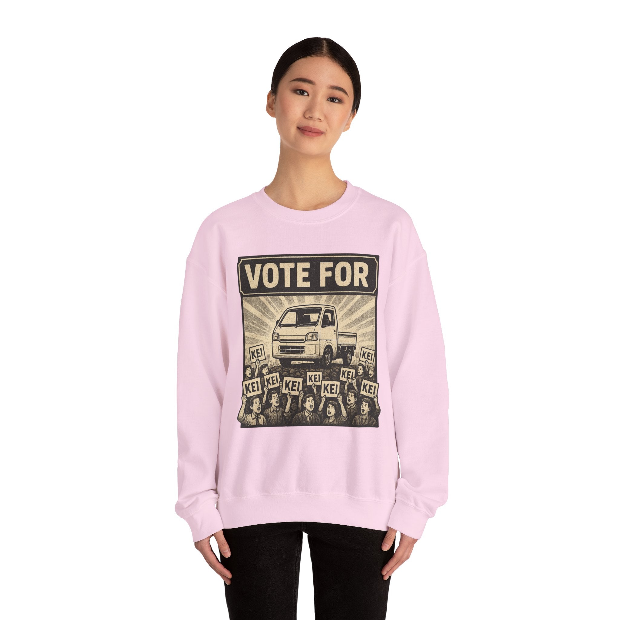 Vote For Kei Trucks Heavy Blend™ Crewneck Sweatshirt