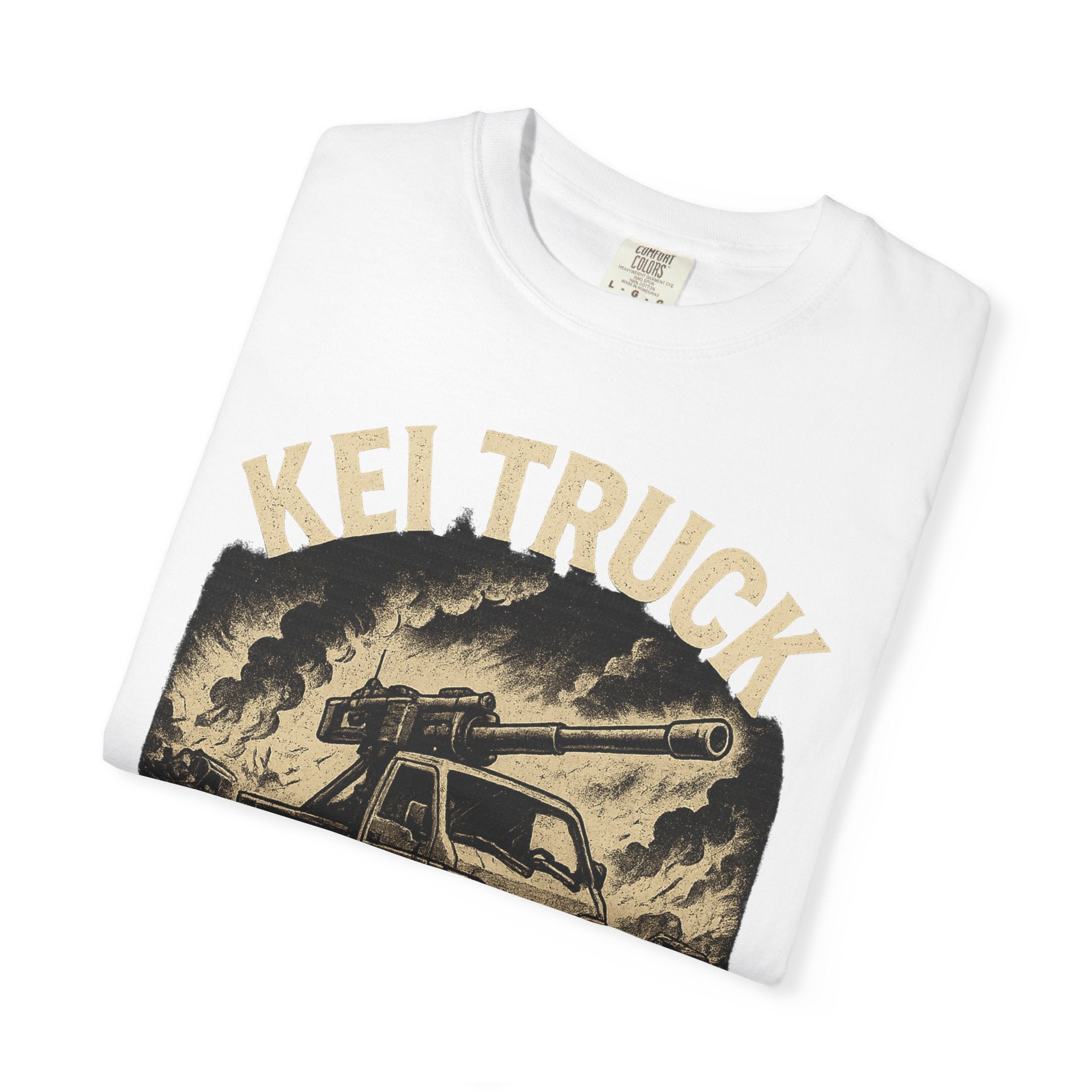 Kei Truck Tough Graphic T-Shirt — Retro Mini Truck Adventure Tee