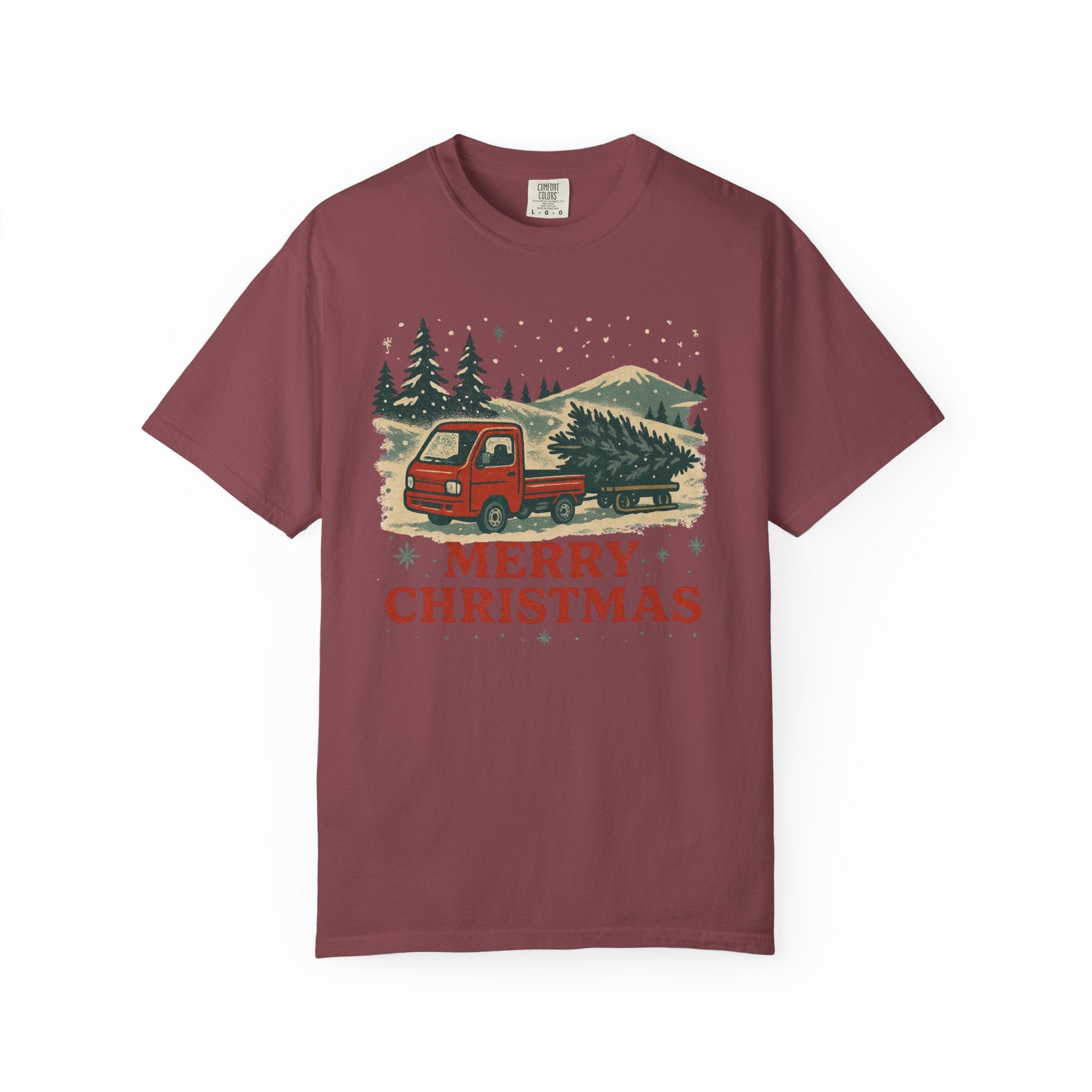 Merry Christmas Vintage Kei Truck T-Shirt