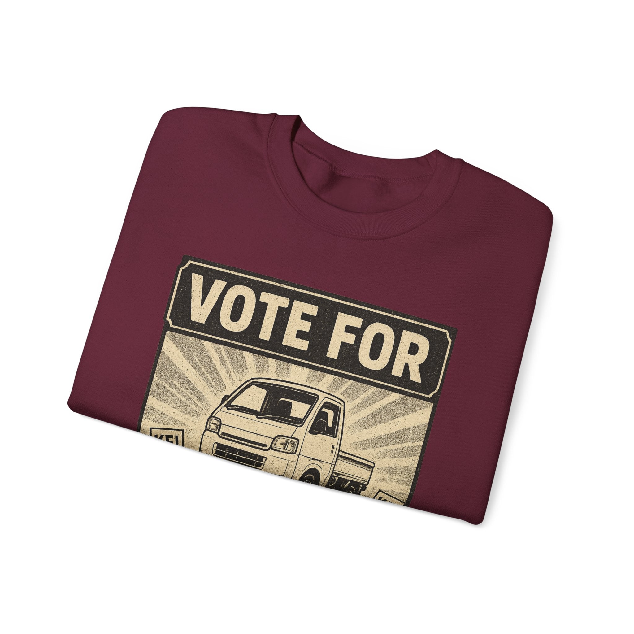 Vote For Kei Trucks Heavy Blend™ Crewneck Sweatshirt