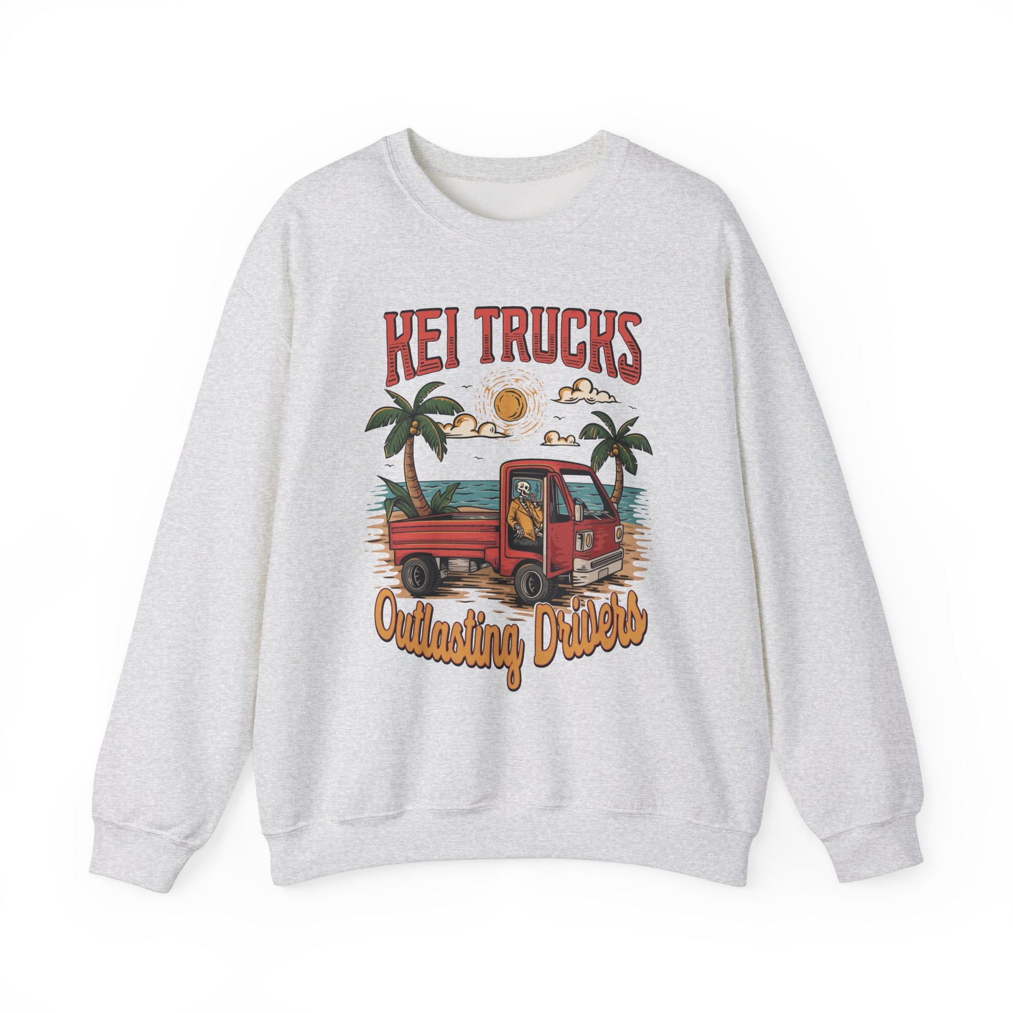 Outlasting Drivers Kei Truck Heavy Blend™ Crewneck Sweatshirt