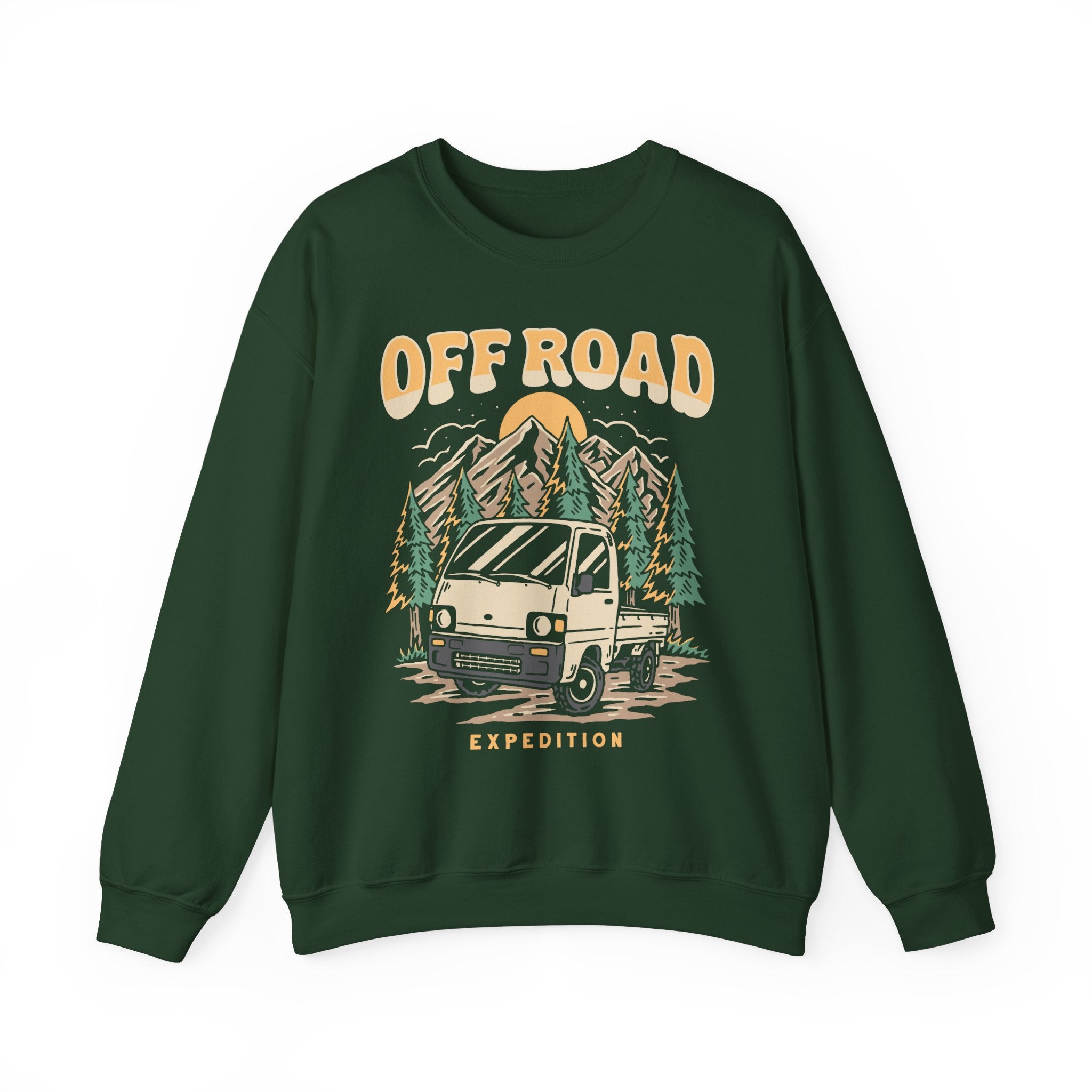 OFF Road Kei Truck Heavy Blend™ Crewneck Sweatshirt