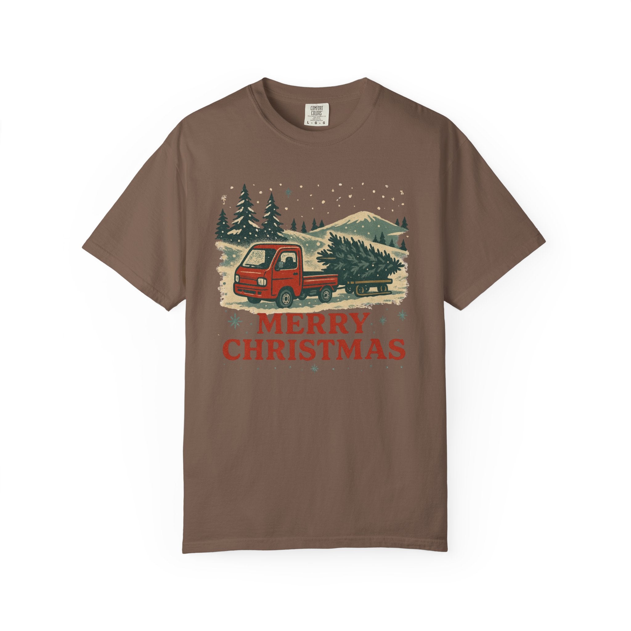Merry Christmas Vintage Kei Truck T-Shirt