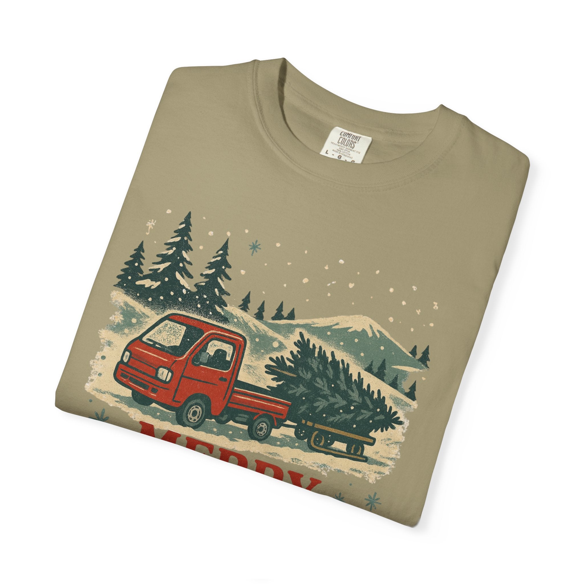 Merry Christmas Vintage Kei Truck T-Shirt