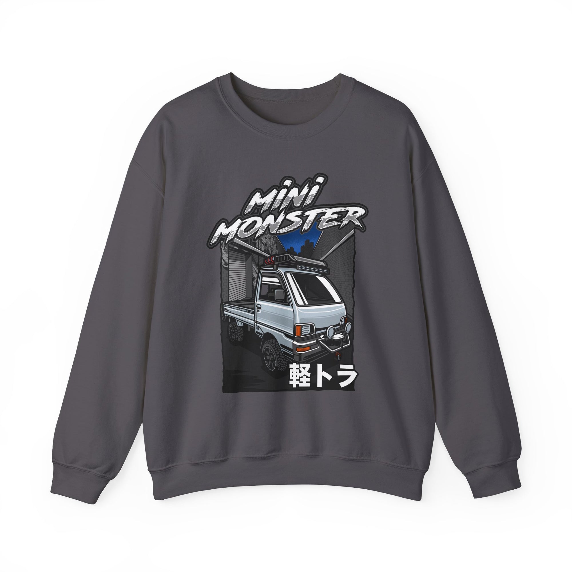 Mini Monster Truck Heavy Blend™ Crewneck Sweatshirt