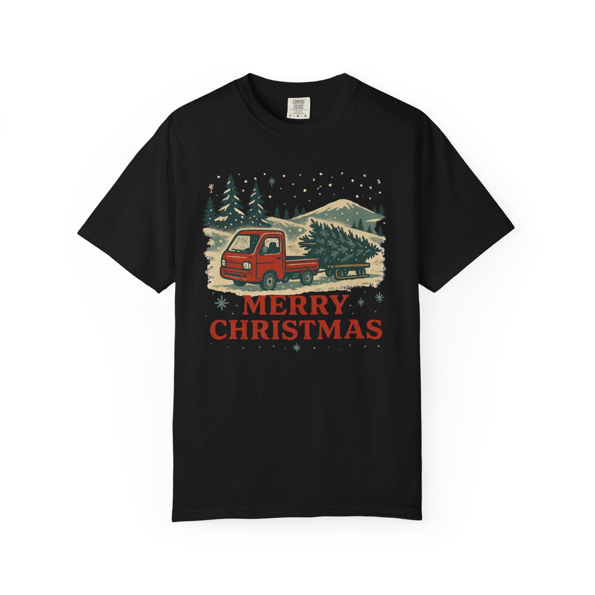 Merry Christmas Vintage Kei Truck T-Shirt