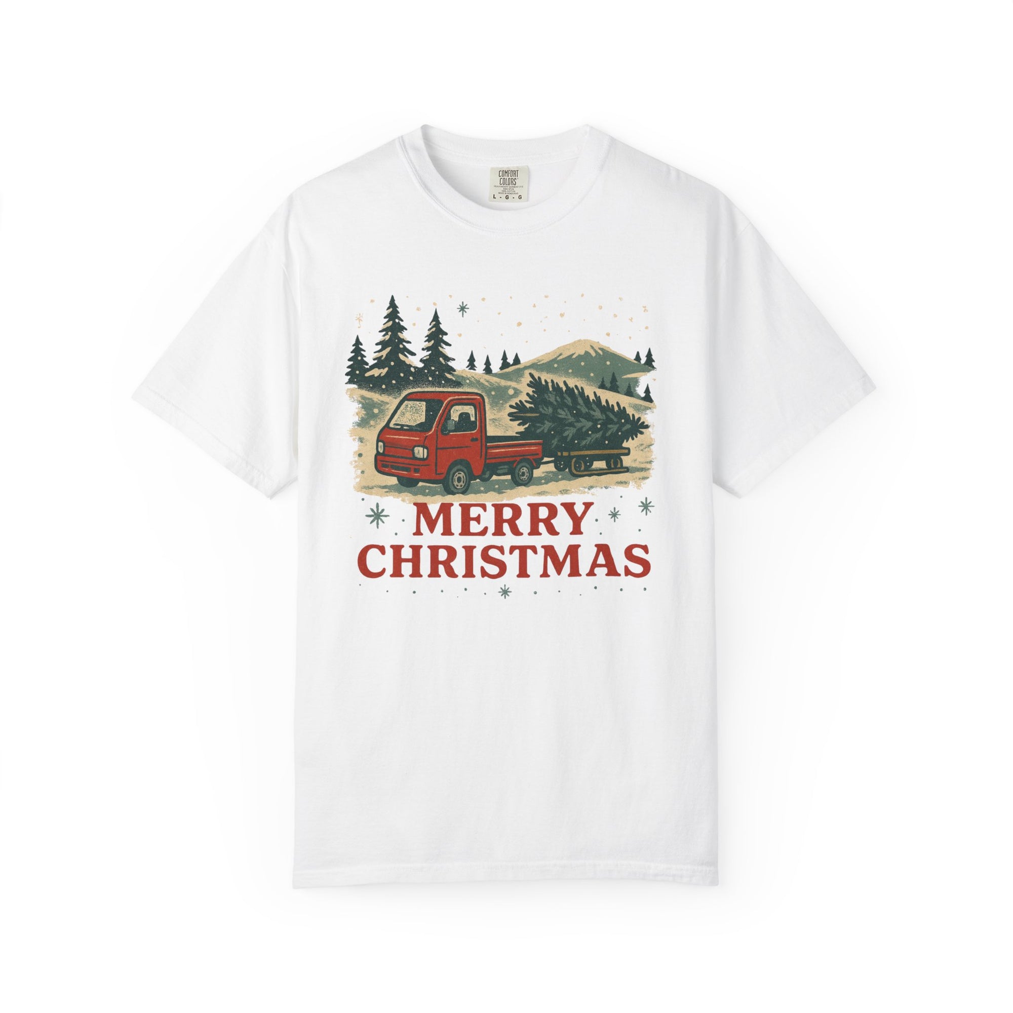 Merry Christmas Vintage Kei Truck T-Shirt