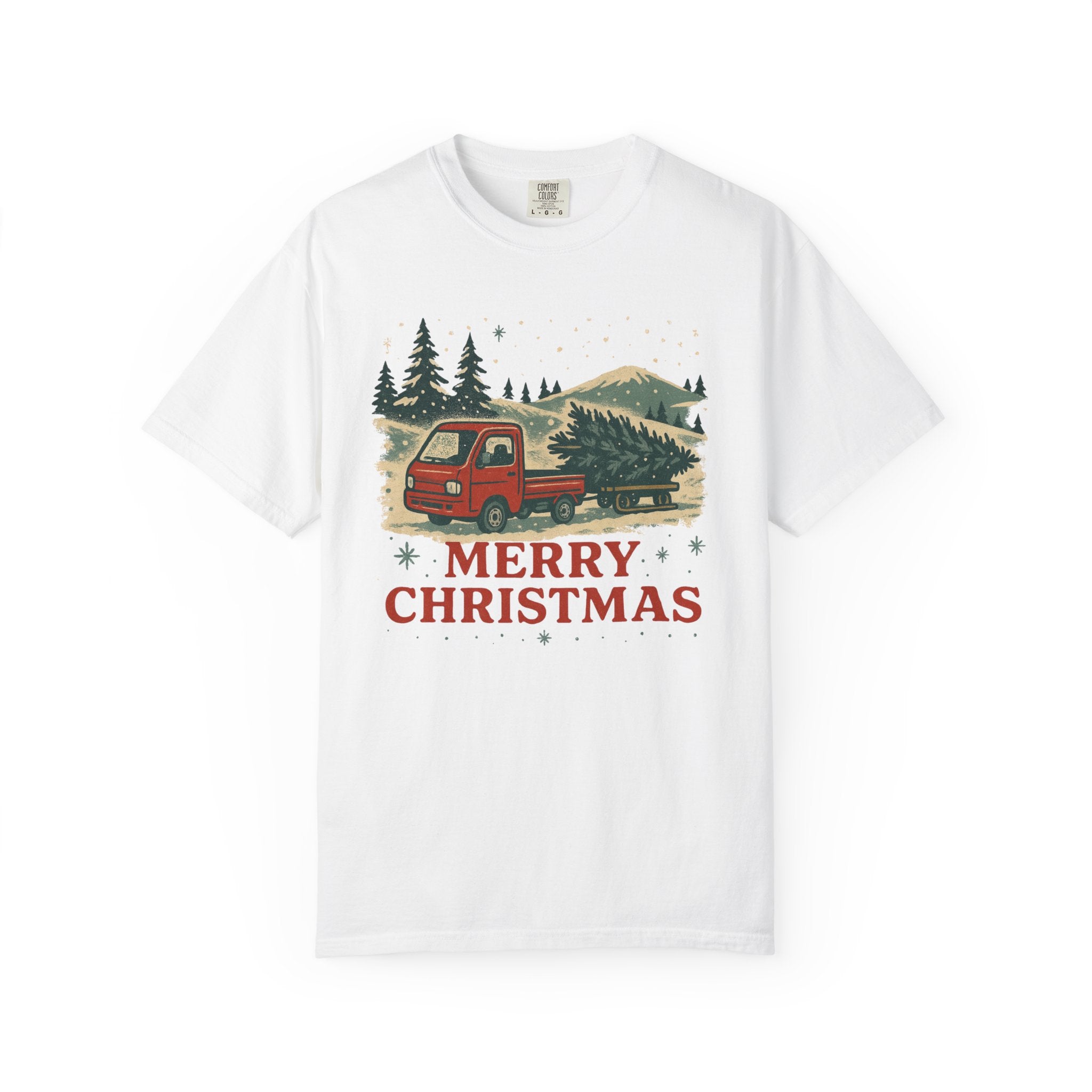 Merry Christmas Vintage Kei Truck T-Shirt