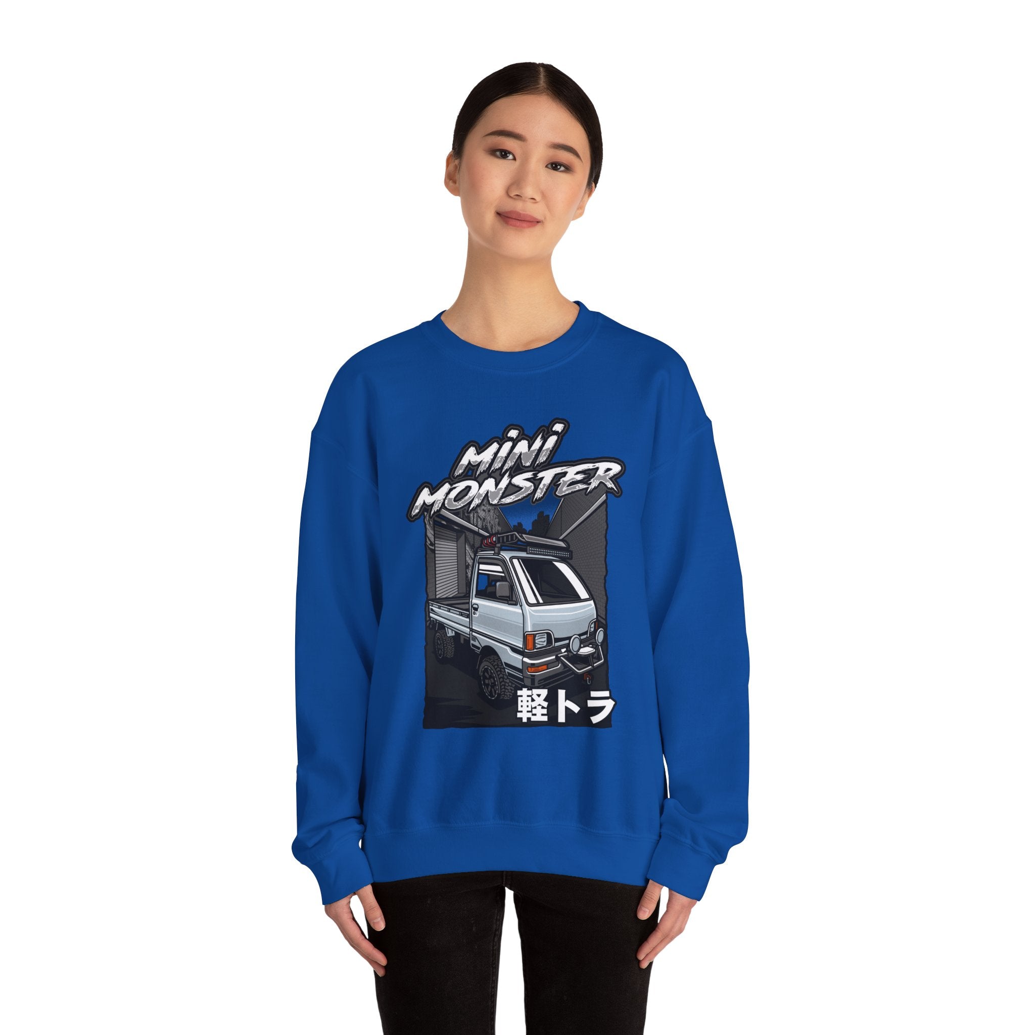 Mini Monster Truck Heavy Blend™ Crewneck Sweatshirt