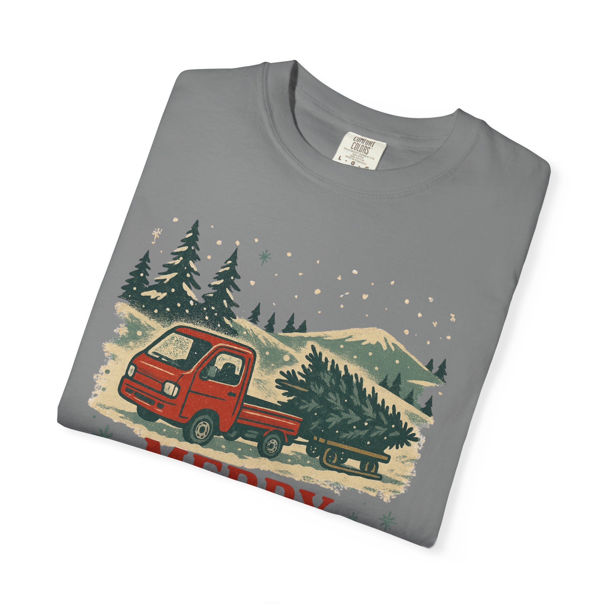 Merry Christmas Vintage Kei Truck T-Shirt