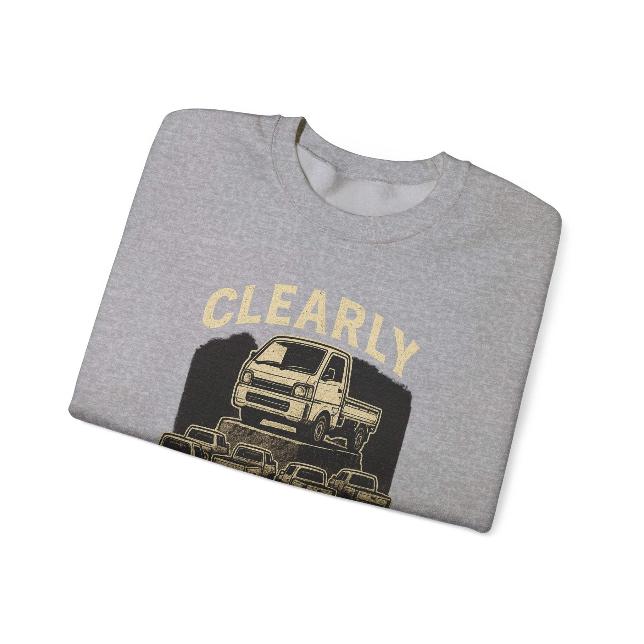 Clearly Superior Kei Truck Heavy Blend™ Crewneck Sweatshirt