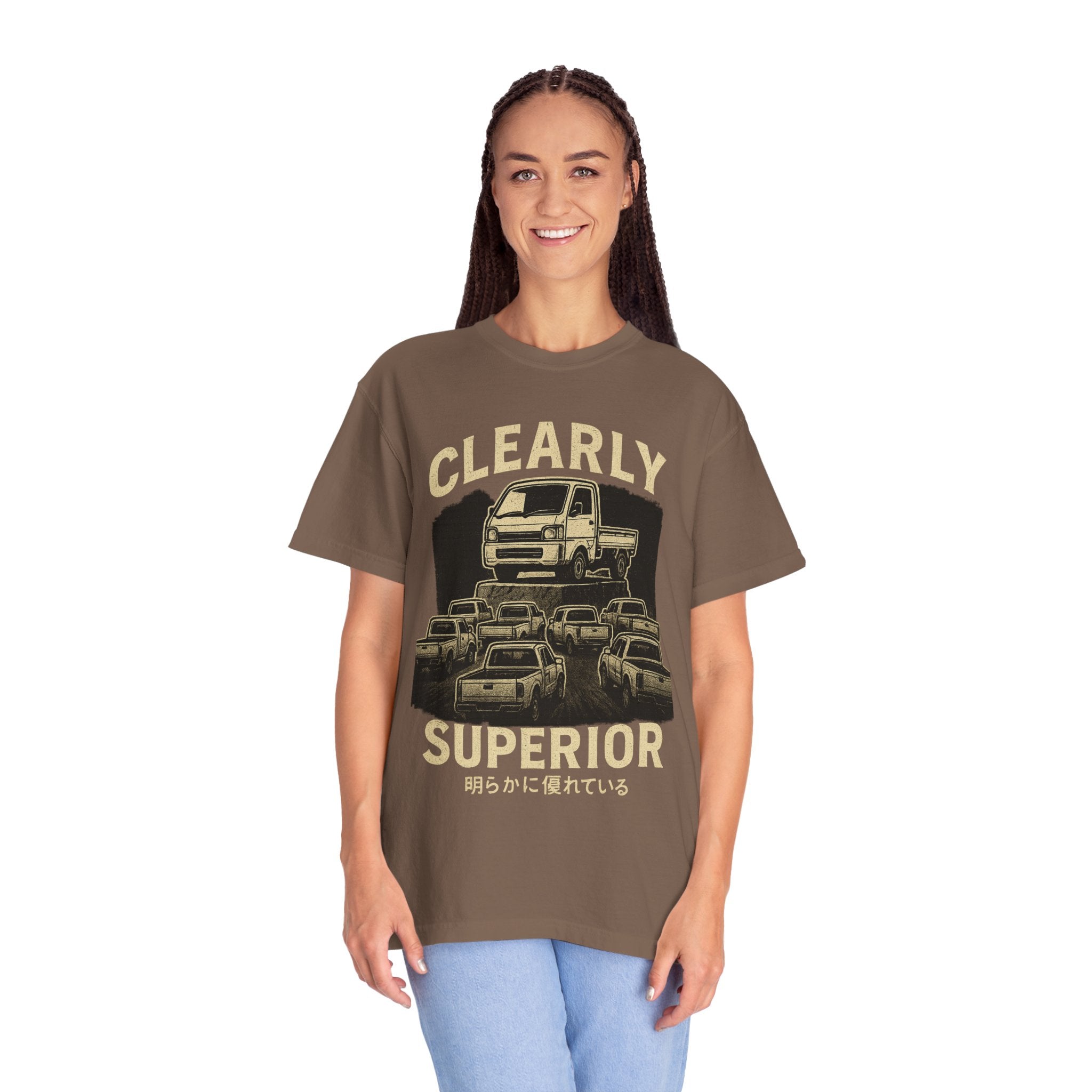 Clearly Superior Kei Truck T-Shirt — Retro Car Crew Graphic Tee