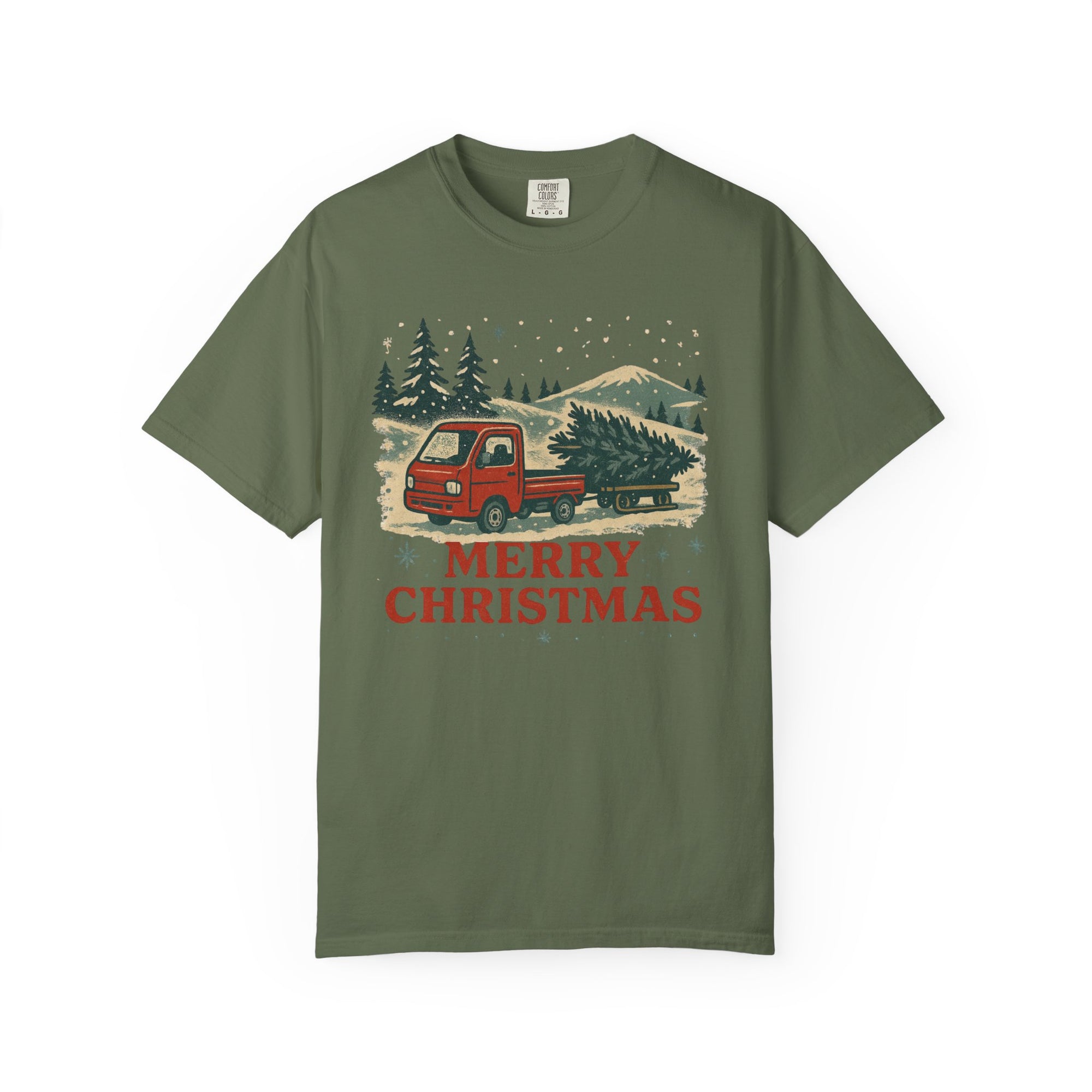Merry Christmas Vintage Kei Truck T-Shirt